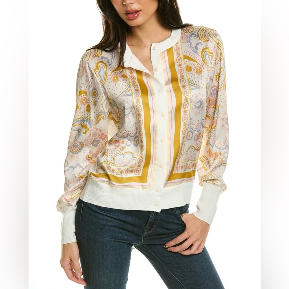 Ted Baker Zorina Linen Blend Cardigan 0 (XS)